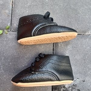 Myggpp Infant Slip-On Shoe, Size Baby, Black